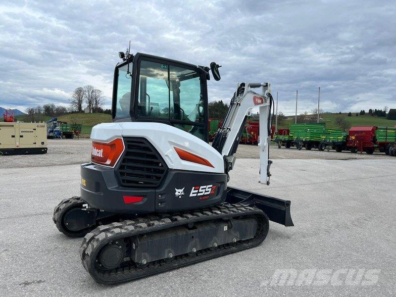 Bobcat E 55 Bageri na kotačima