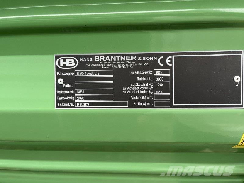 Brantner E6040 Kiperi prikolice