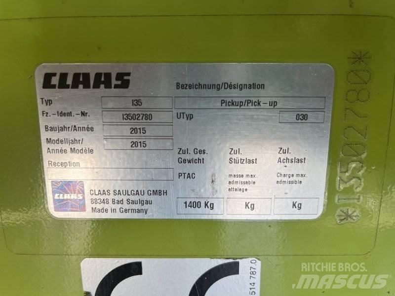 CLAAS Pick-Up Glave hederi za kombajne