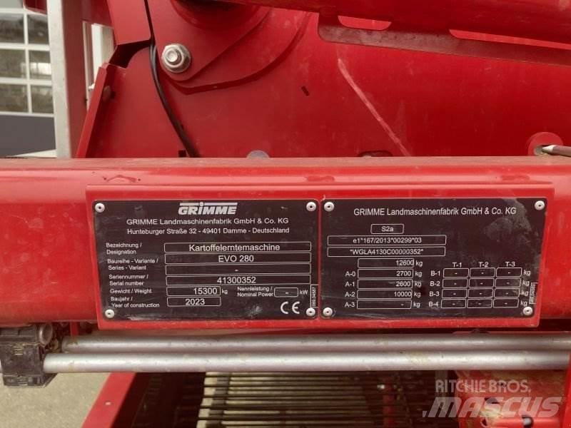Grimme EVO 280 Skupljači i kopači krumpira