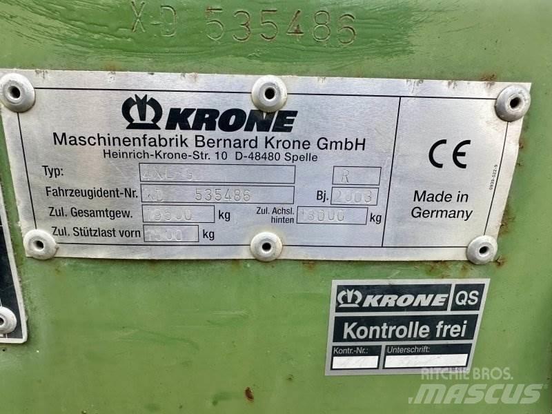 Krone 4 XL / GD Samoutovarne prikolice