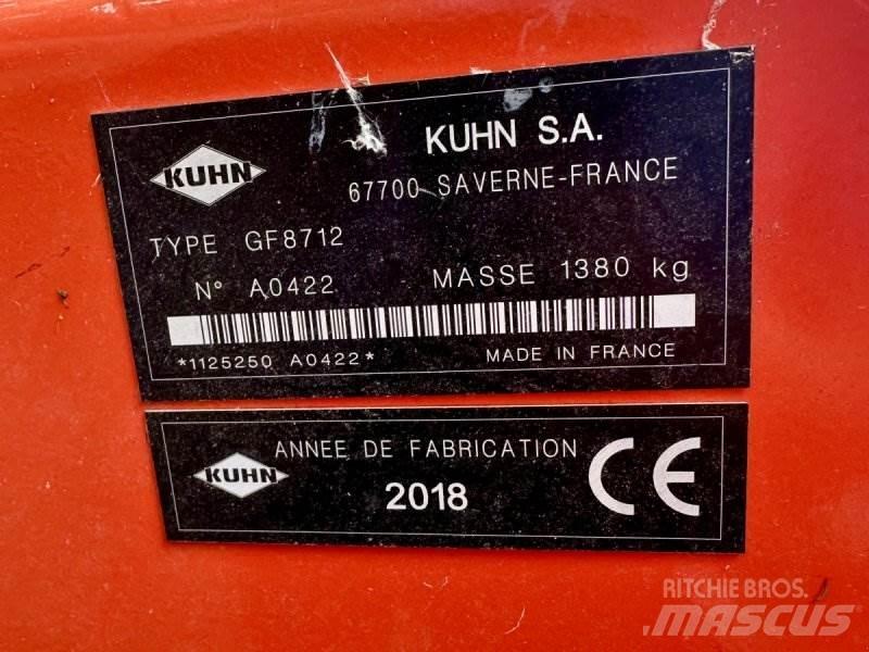 Kuhn GF 8712 Okretači i sakupljači sijena