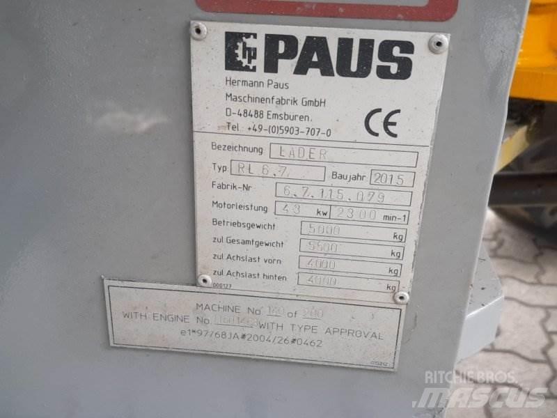 Paus RL 6.7 Utovarivači na kotačima