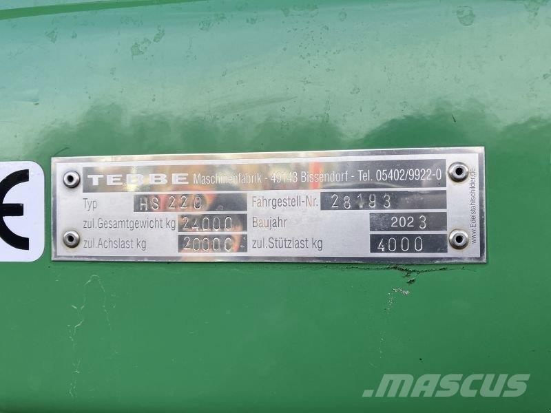 Tebbe HS 220 Rasipači gnojiva