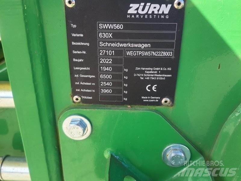 Zürn SWW 560 Glave hederi za kombajne