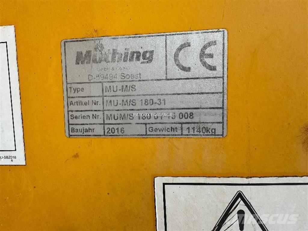 Müthing MU/MS-180 Roto drljače i motokultivatori