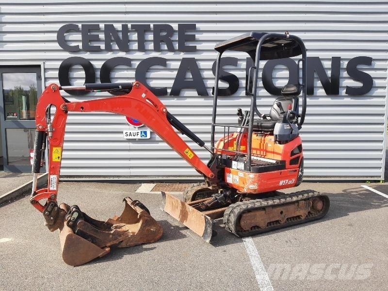Kubota U17-3A Mini bageri <7t