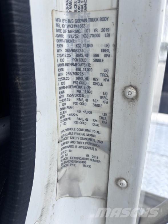 Freightliner 122SD Kiper kamioni