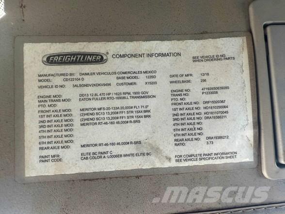 Freightliner 122SD Kiper kamioni