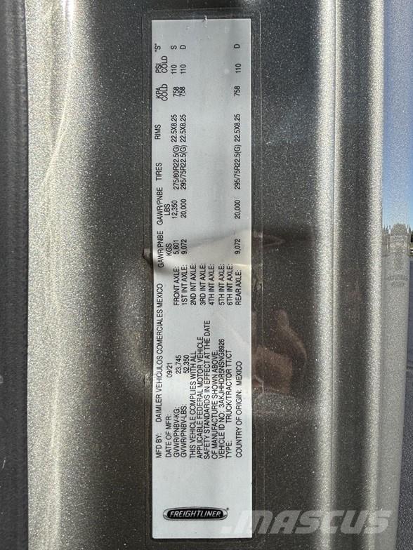 Freightliner CASCADIA 126 Traktorske jedinice