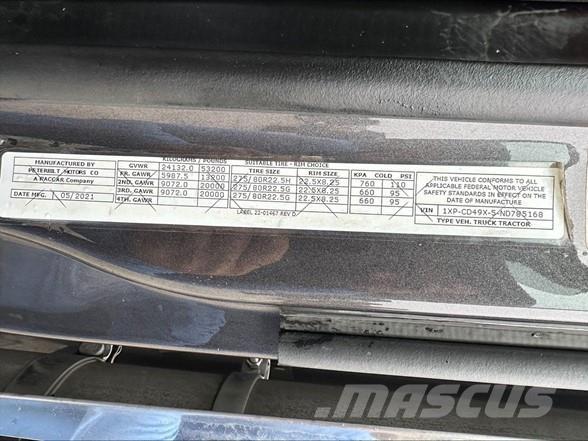 Peterbilt 567 Traktorske jedinice