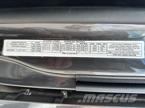 Peterbilt 567 Traktorske jedinice