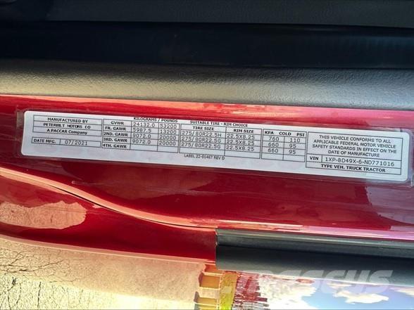 Peterbilt 579 Traktorske jedinice