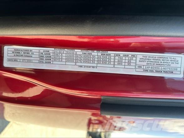 Peterbilt 579 Traktorske jedinice