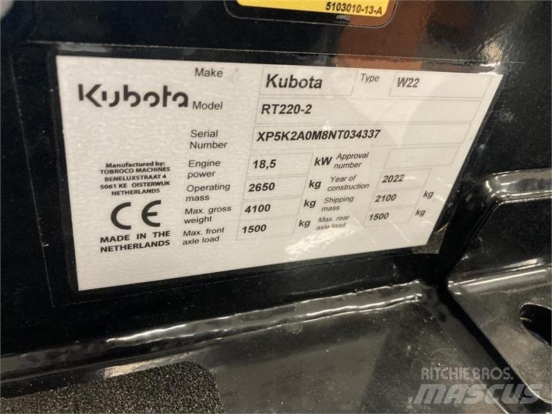 Kubota RT 220- 2 Mini utovarivači