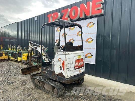 Bobcat E17 Canopy Mini bageri <7t
