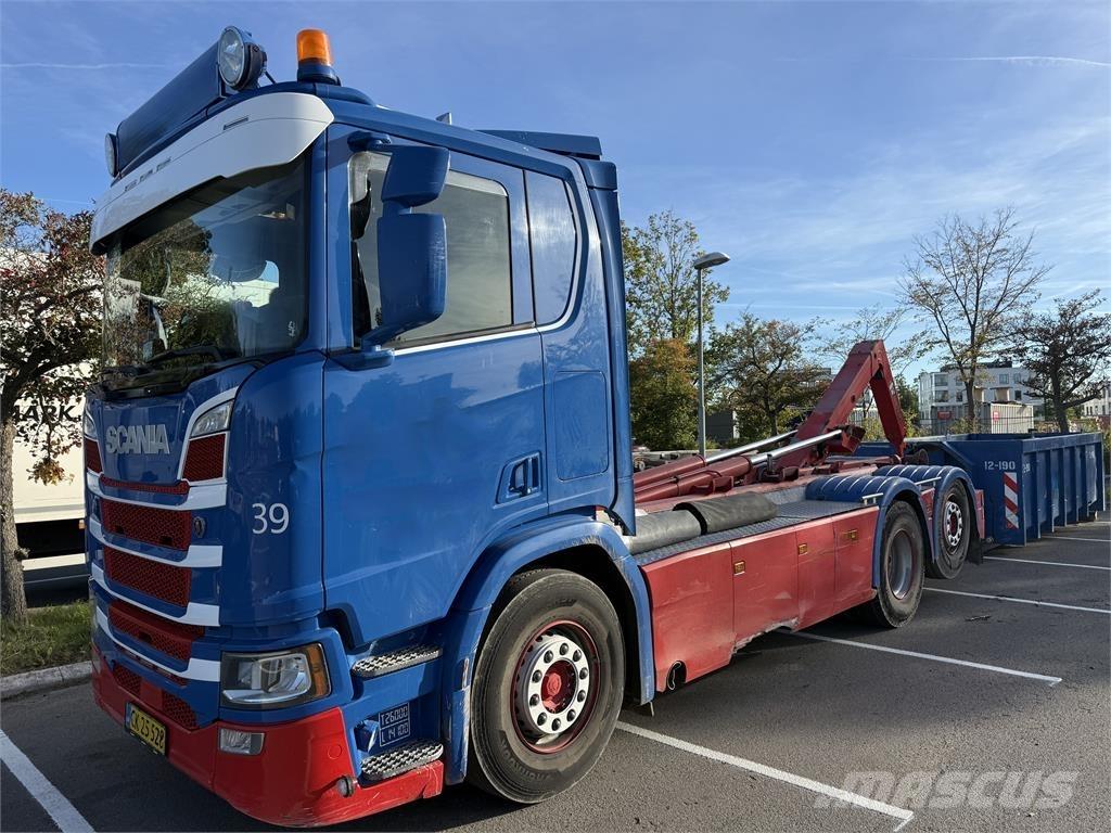 Scania R500 Demontažnii kamioni za podizanje kabela
