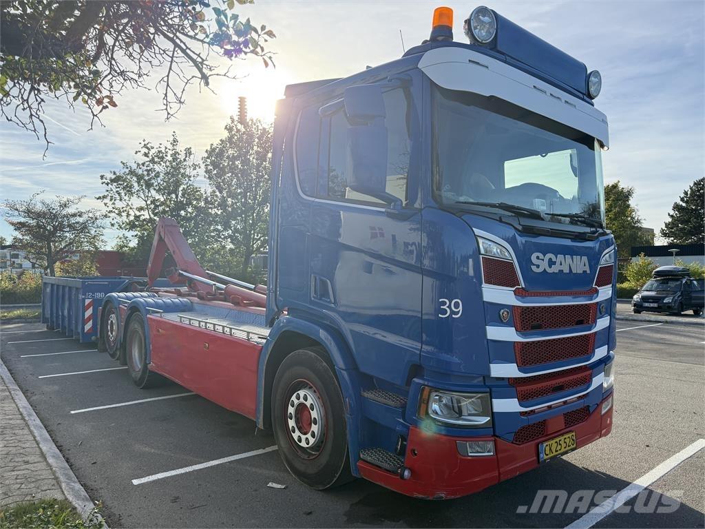 Scania R500 Demontažnii kamioni za podizanje kabela
