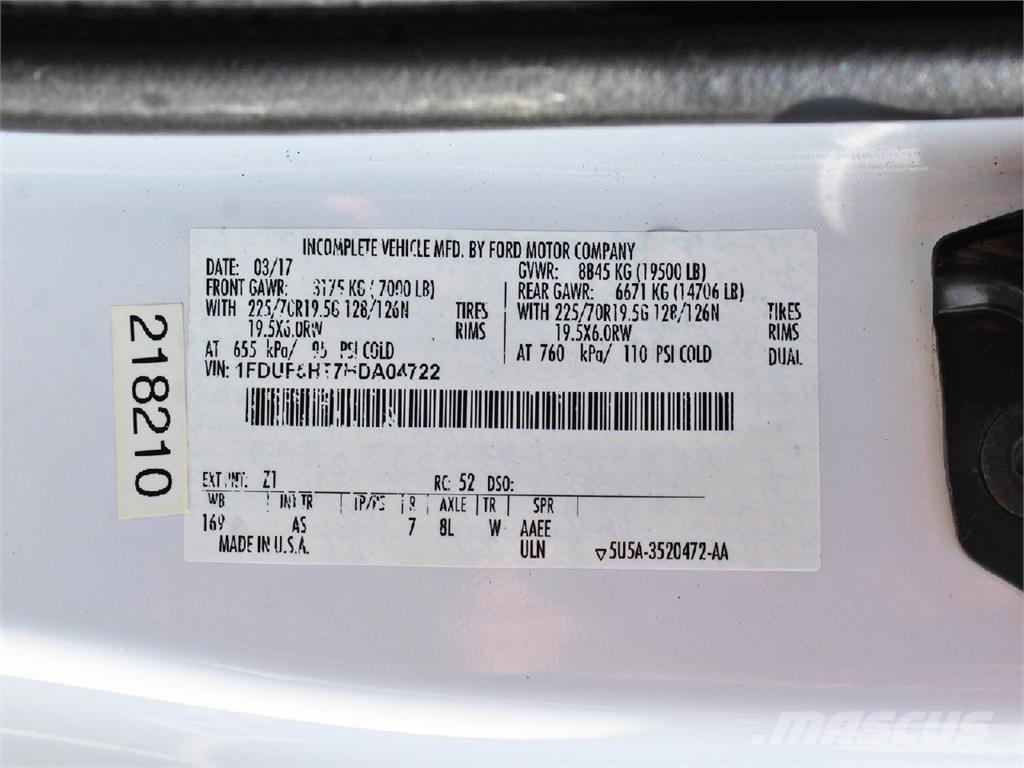 Ford F550 Auto košare