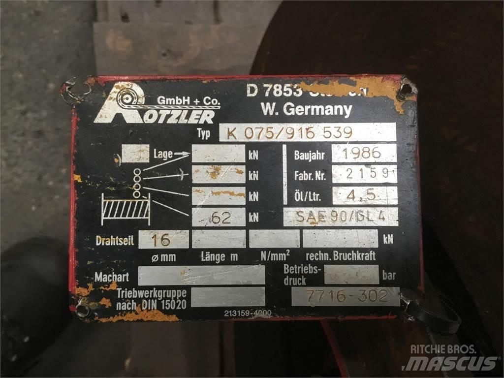 Faun RTF 30 winch Oprema i dijelovi za kranove