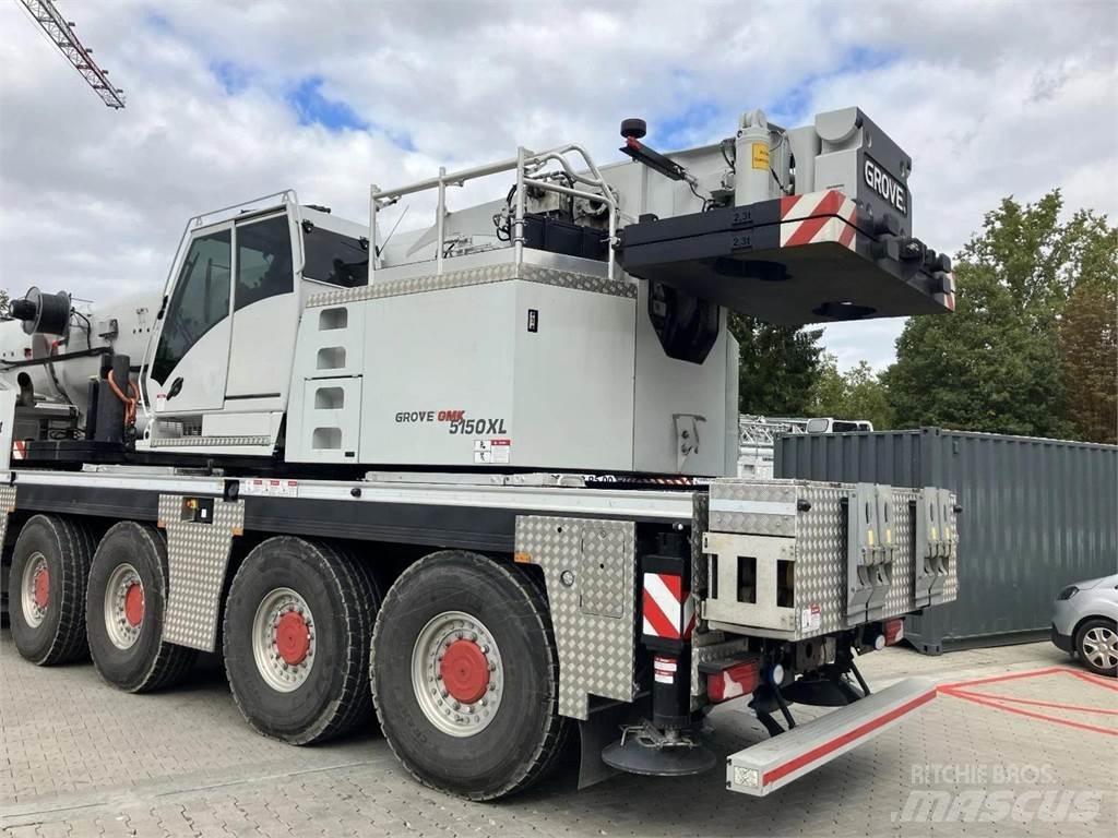 Grove GMK 5150 XL Rabljene dizalice za težak teren