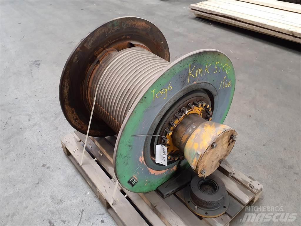 Krupp KMK 5100 winch Oprema i dijelovi za kranove