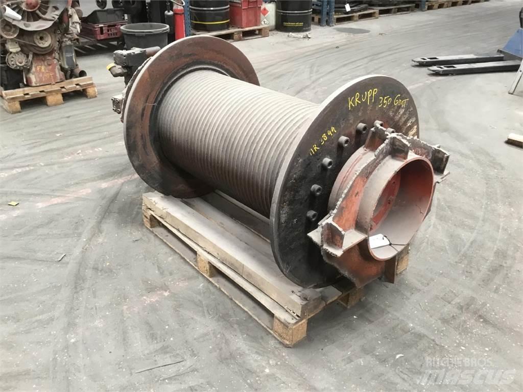 Krupp KMK 8350 winch Oprema i dijelovi za kranove