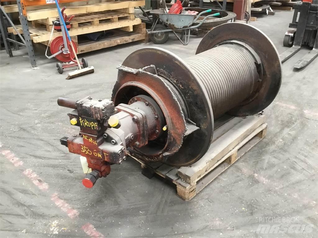 Krupp KMK 8350 winch Oprema i dijelovi za kranove