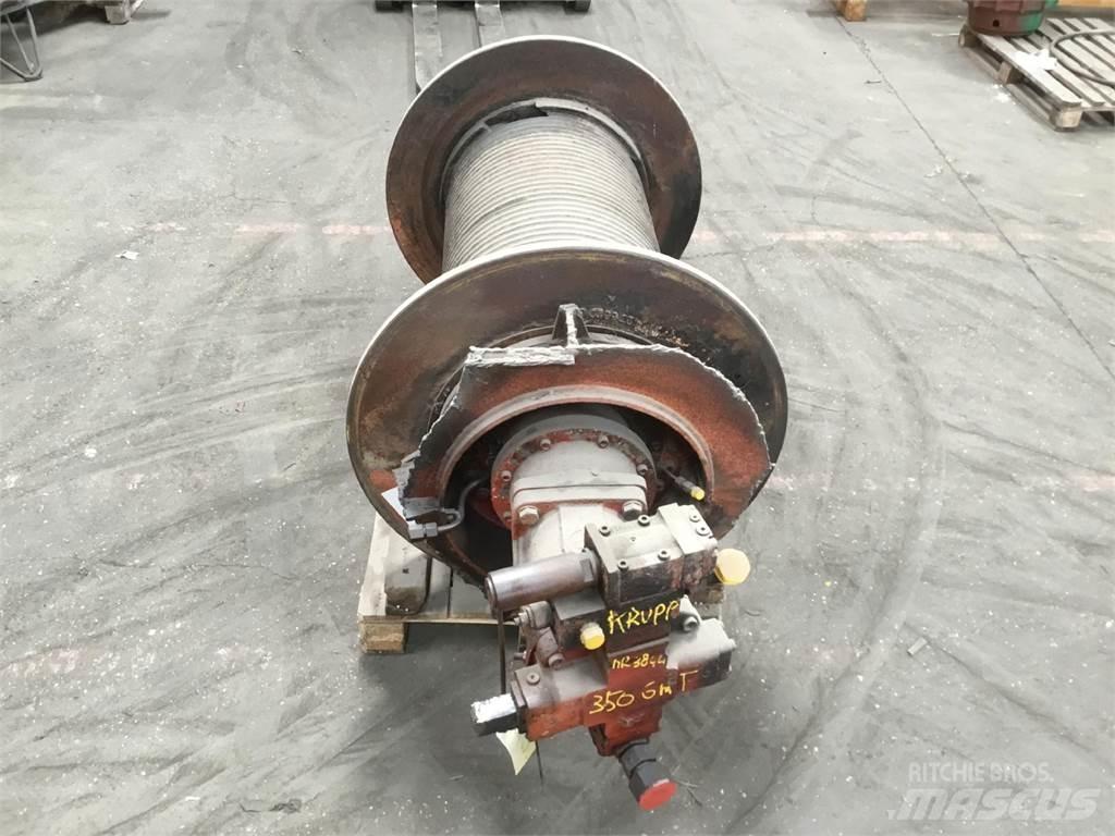 Krupp KMK 8350 winch Oprema i dijelovi za kranove
