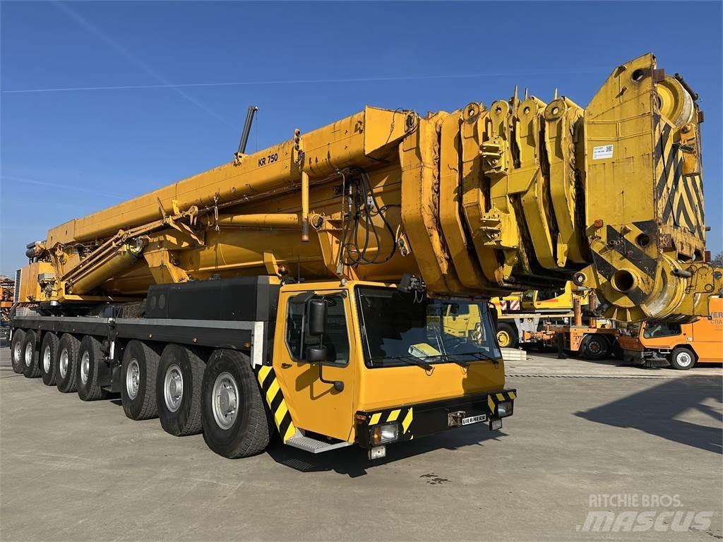 Liebherr LTM 1500 Rabljene dizalice za težak teren