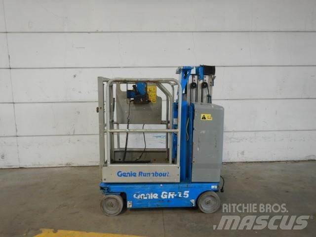 Genie GR15 Vertikalne radne podizne platforme