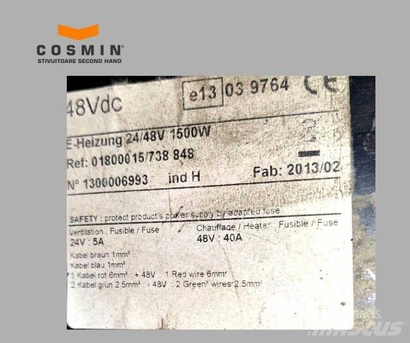 Linde  Kabine i unutrašnjost