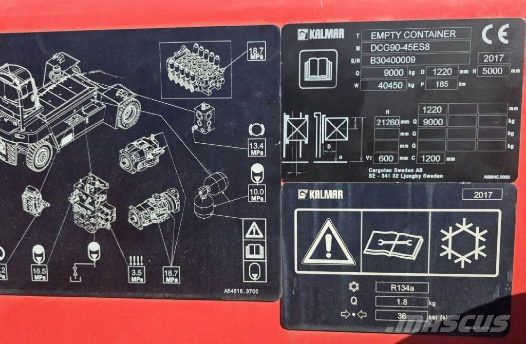 Kalmar DCG90-45ES8 Kontejnerski viličari