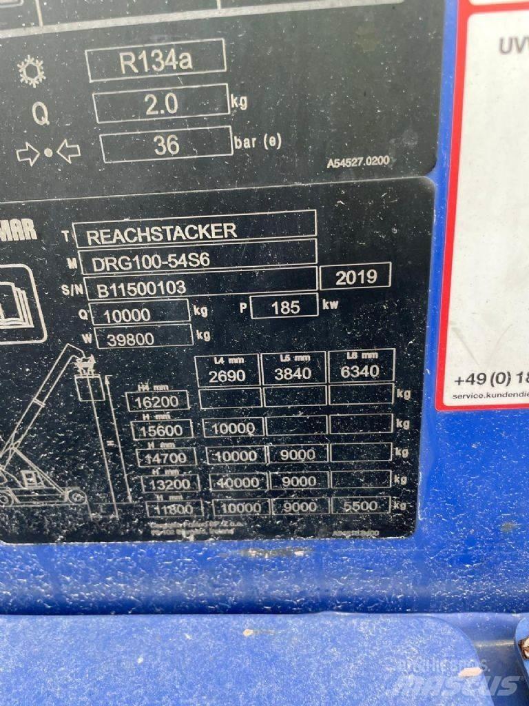 Kalmar DRG100-54S6 Dohvatni viličari