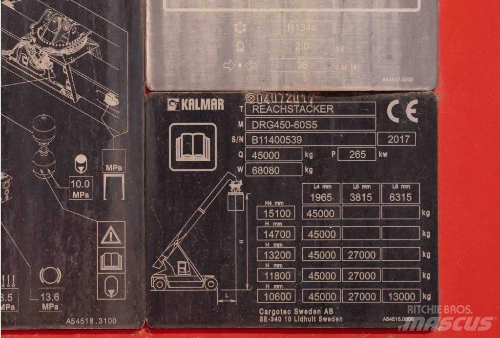 Kalmar DRG450-60S5 Dohvatni viličari
