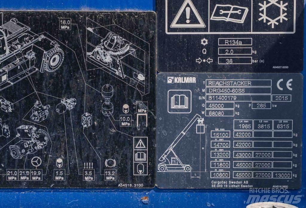 Kalmar DRG450-60S5 Dohvatni viličari