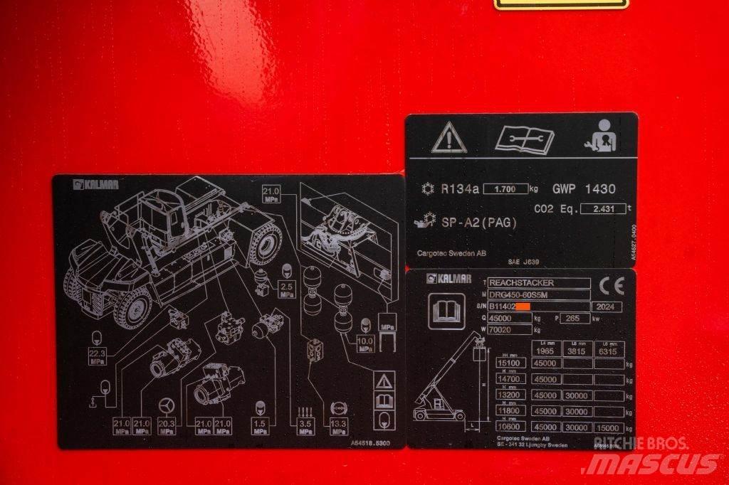 Kalmar DRG450-60S5M Dohvatni viličari