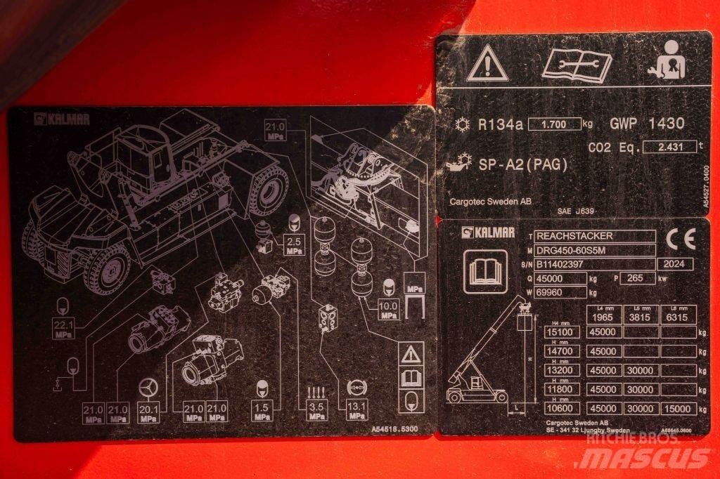 Kalmar DRG450-60S5M Dohvatni viličari