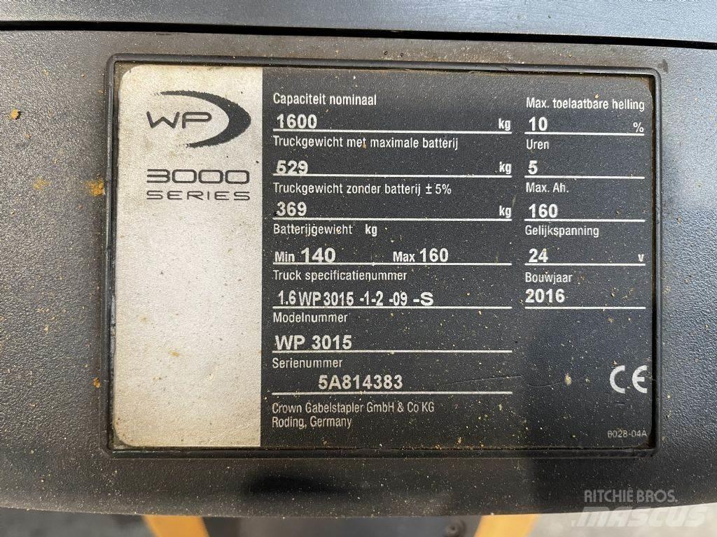 Crown WP3015 Ručni električni viličar