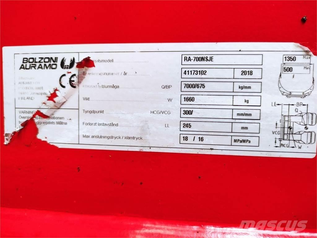 Bolzoni RA-700NSJE Rukovanje materijalom – ostalo