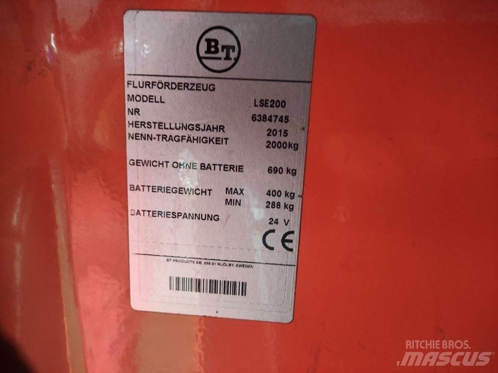 BT LSE200 Nisko podizni električni viličar