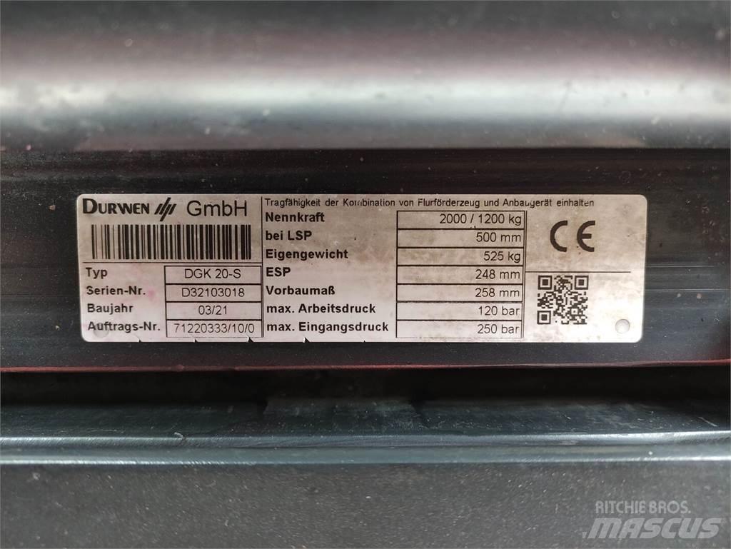 Durwen DGK 20-S Hvataljke za bale