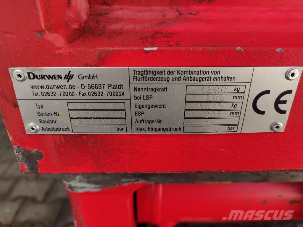 Durwen PBK 80 Hvataljke za bale