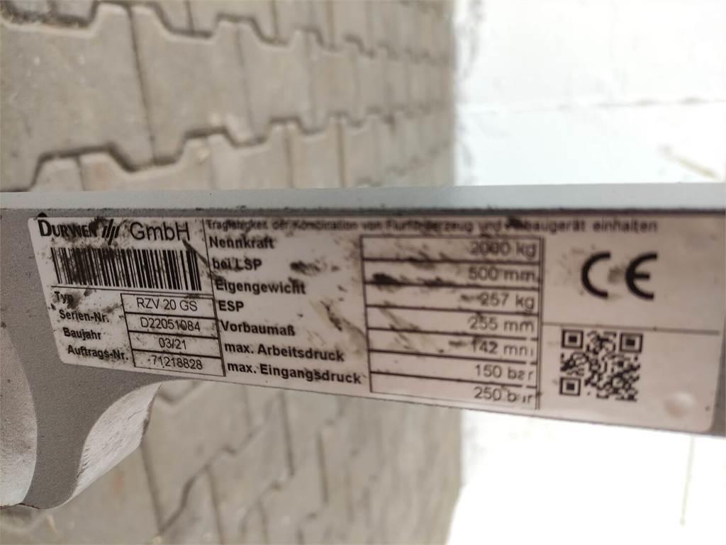 Durwen RZV 20 GS Rukovanje materijalom – ostalo