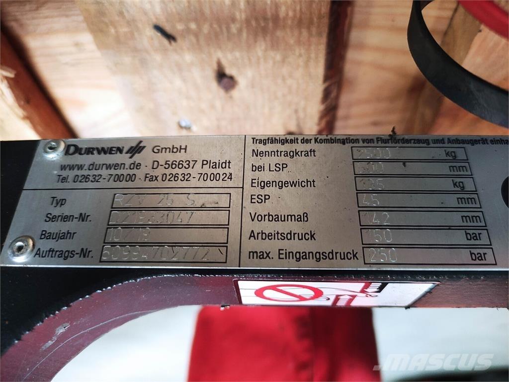 Durwen RZV 25 S Rukovanje materijalom – ostalo