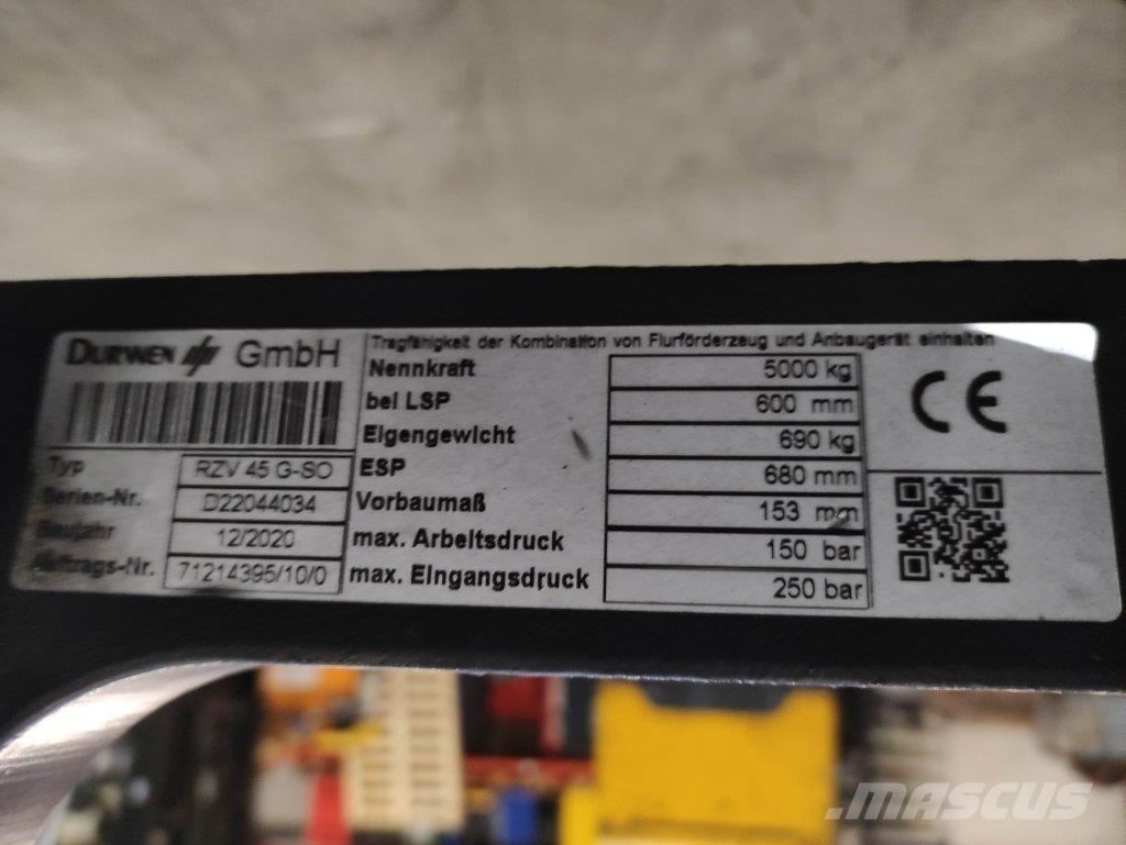 Durwen RZV45 (G-SO) Rukovanje materijalom – ostalo