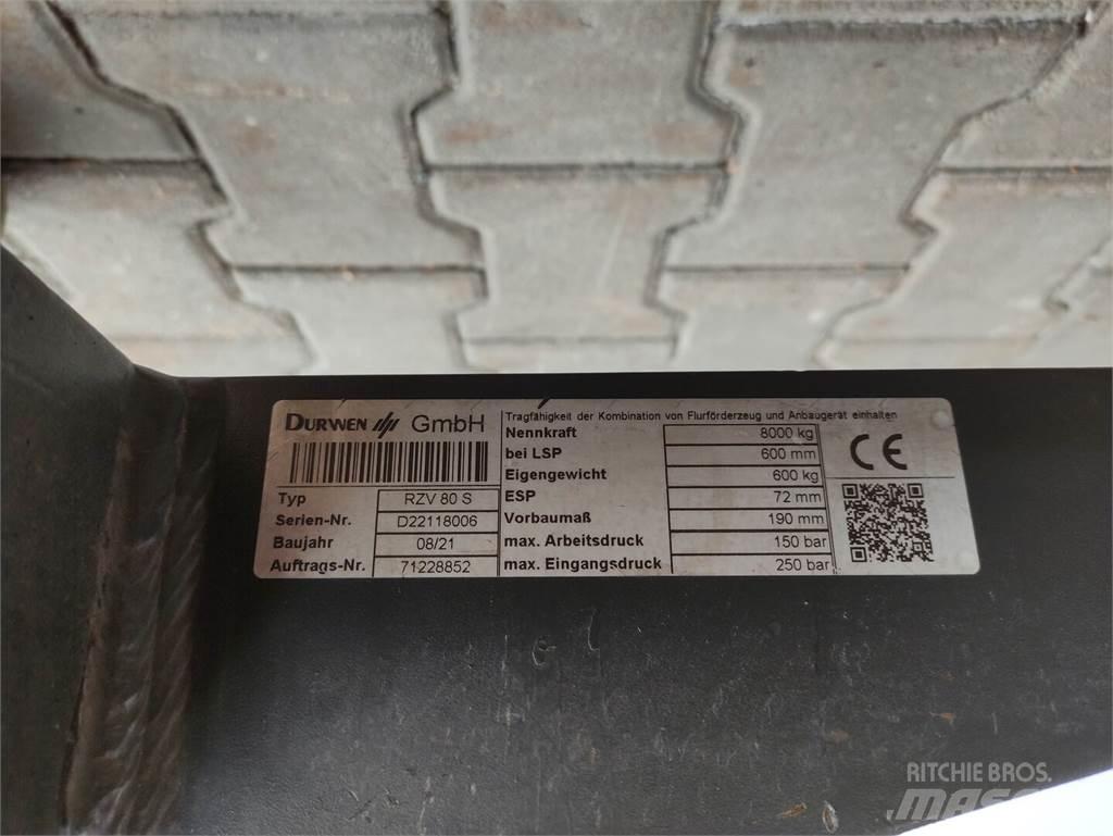 Durwen RZV80S Rukovanje materijalom – ostalo