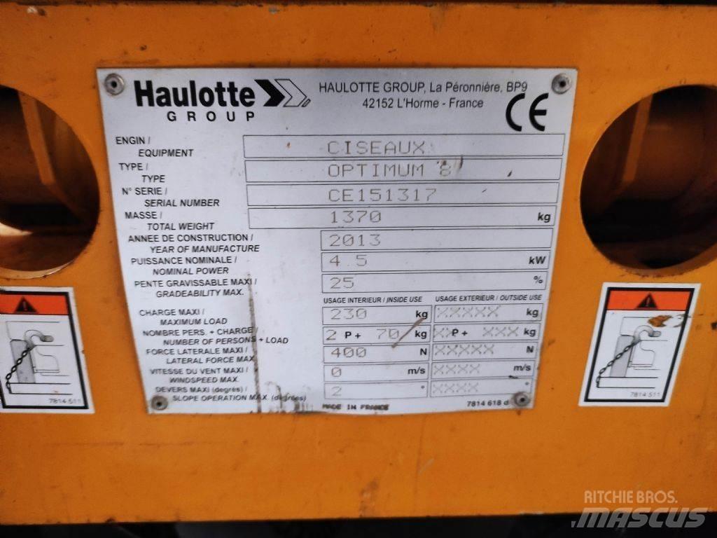 Haulotte OPTIMMM8 Škaraste platforme