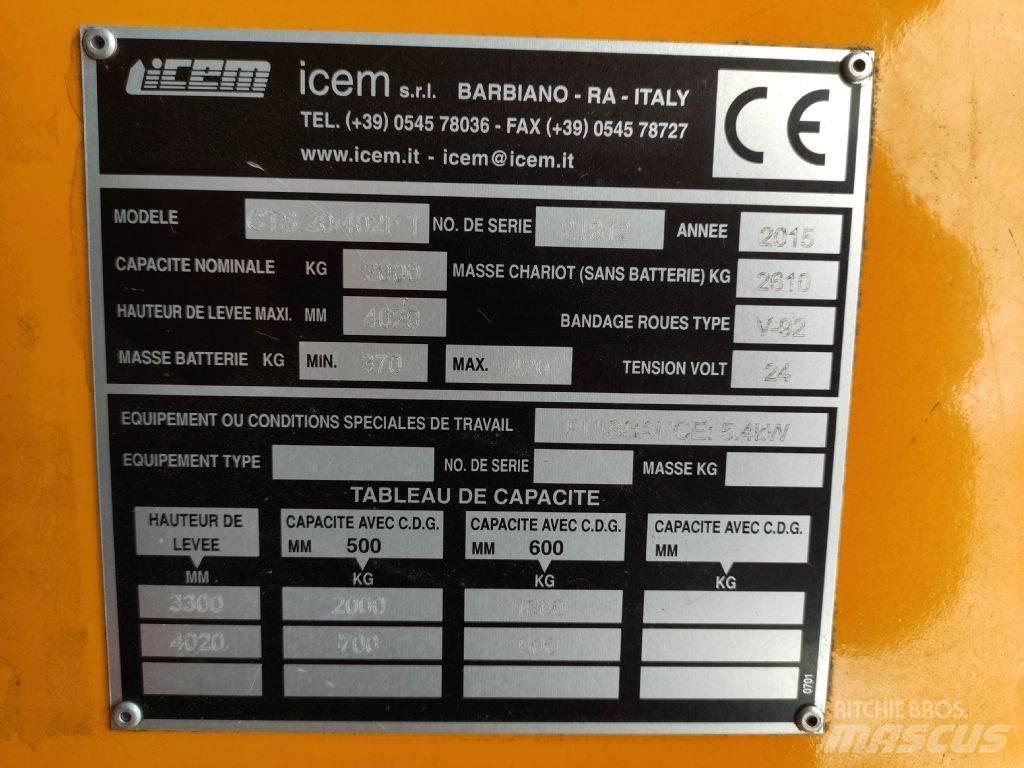 Icem CTS20/402 FT Viličari sa pomičnim stupom