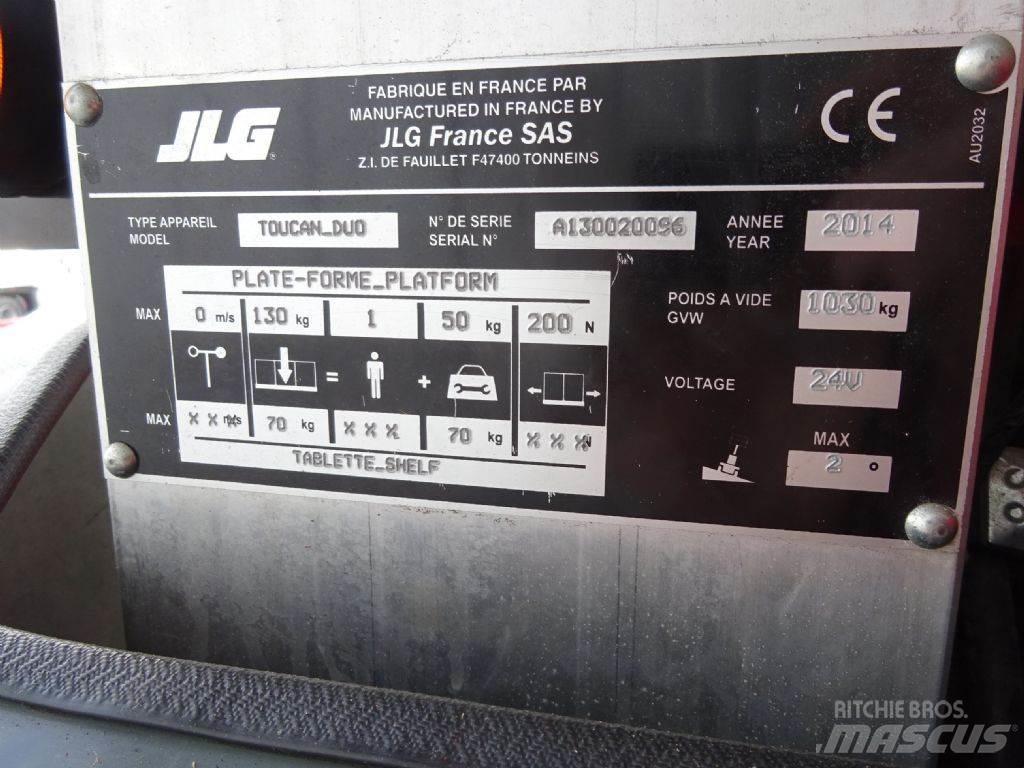 JLG Toucan duo Škaraste platforme